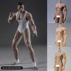 JIAOU DOLL 1/6 Seamless Male Body Doll Male Figure Fit 12″ For Phicen Hot Toys