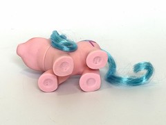 BVS My Little Pony Newborn Twin STICKY ( Sniffles ? ) Pink Blue Baby Vintage G1