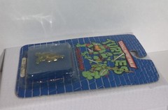TMNT Leonardo #2 Combat Position Collector Pin VTG 1989 Ace Novelty Turtles NOS