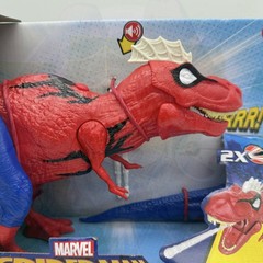 Marvel Spider-Man Web Chompin’ Spider-Rex T-Rex 16-Inch Action Figure w/ Sounds