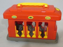 Daniel Tiger Trolley & Figures Toy Lot Of 8 Figures TESTED WORKS