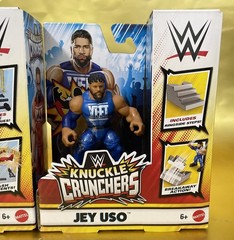 Mattel WWE Knuckle Crunchers Series 5 JEY & JIMMY USO “YEET”