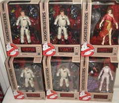 6 Ghostbusters Plasma Series Figures Complete Set With Terror Dog BAF New