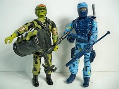 K26i23781 GI JOE 1988 SERIES COMPLETE BUDO MUSKRAT REPEATER HARDBALL SHOCKWAVE