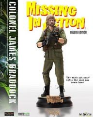1/6 Scale Missing In Action Colonel James Braddock Deluxe Ed New Chuck Norris