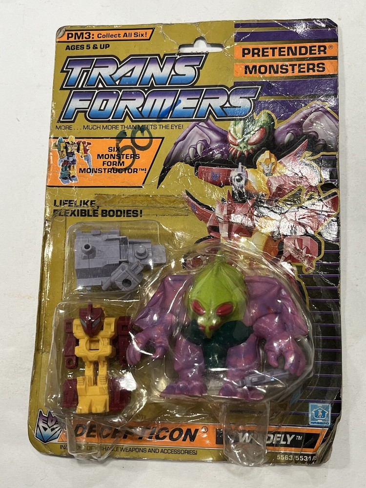 Pretender Monstructor Wildfly Mosc Complete Vintage 1989 G1 Transformers