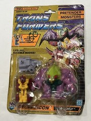 Pretender Monstructor Wildfly Mosc Complete Vintage 1989 G1 Transformers