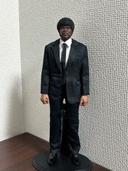 1/6 Pulp Fiction Jules Winnfield Custom Action Figure One of a Kind Masterpiece