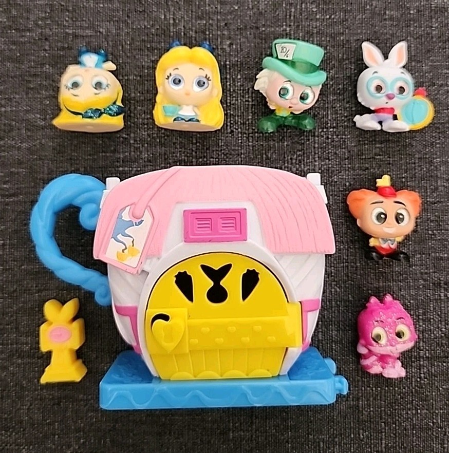 Ultra Rare Disney Doorables ALICE IN WONDERLAND Lot: Early Series 1-3, Exclusive