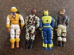 GI Joe: Lot of 4 VTG 1990s Loose Cobra Air Pilot