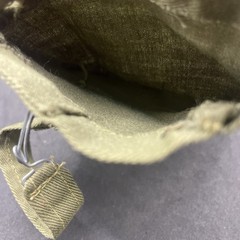 GI JOE 1964 ACTION SOLDIER MILITARY Green DUFFLE BAG VINTAGE ORIGINAL 38