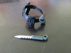 Hasbro GI JOE CLASSIFIED HEAVY DUTY #150 Waist Belt with Knife 6″ CUSTOM FODDER