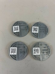 YoKai Yo-Kai Watch Silver Medals Lot of 4 English Version Holo Foil Dragon Lord
