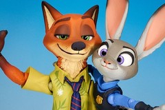 Kaiyodo Movie Revo Zootopia Judy Hopps & Nick Wilde Set Figure Complex Revoltech