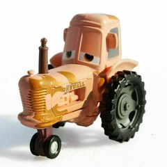 4PCS Disney Pixar Cars Multi-Color Cow Tractors McQueen Film Farm Little Man
