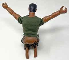 Power Team 12″ Figure Soldier Pants and Shirt Used Articulated