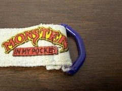 Rare Vintage 1990 Monsters in my pocket Stretch belt licensed enamel BUCKLE NOS