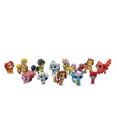 Disney Princess Palace Pets Mini Figures Lot Of 12 Collectible Toys Multi-Color