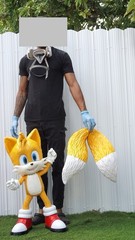 Life Size Tails The Fox Ultra-Processed Seamless Figure 24” Tall