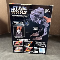 IMPERIAL AT-ST SCOUT WALKER STAR WARS POWER OF THE FORCE ACTION FIGURE NEW 1:18