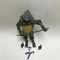 NECA TMNT Movie Raph Mikey Leo Donnie Lot Of 4 Figures, 7” Inch Tall