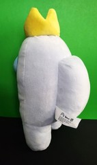 Toikido Among Us Light Blue Crewmate 12″ Plush with Yellow Crown Stuffed Toy