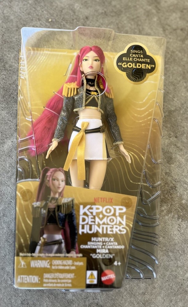LICENSED ORIGINAL KPop Demon Hunters Huntrix Singing Mira Doll HUNTR/X