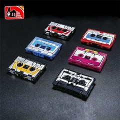 THF-01P 6 pcs Cassette Tapes For MP-13 SoundWave Action Figure toy in box Gift