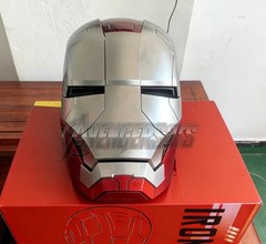 Autoking Iron Man Helmet MK5 1/1 Voice-controlled Mask Transform Cosplay Prop