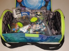 SKYLANDERS Spyro’s Adventure 21 Figures 22 Cards 15 Stickers Carry Case Bag Lot