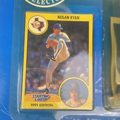 1991 Starting Lineup Nolan Ryan Special Edition Coin Card Texas Rangers MLB