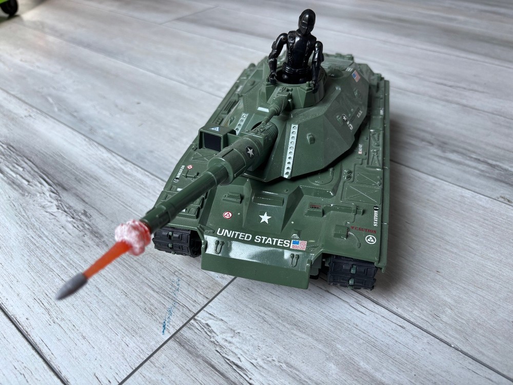 GI Joe Bullet Effect for Whale, Mobat, Slugger 3d Printed Custom Diarama Prop