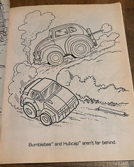 Transformers Generation 2 Decepticon Danger Coloring Activity Book 1993 Vintage