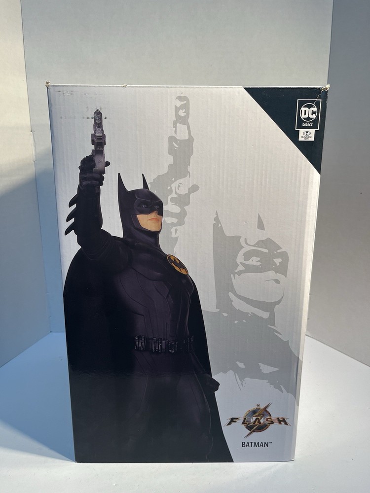 DC Direct The Flash 12 Inch Static Figure – Batman Keaton Multiverse Version