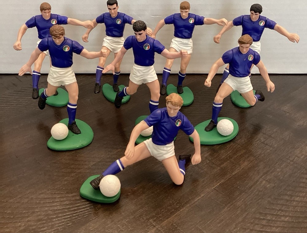 1989 Tonka (Kenner) Italian Soccer NAZIONALE TEAM – Partial Set 8 of 12 – Loose
