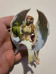 Schleich Elfen Bayala Elf-Fairy – Surah Figure & Parrot/Bird