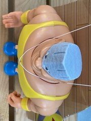 Disney Pixar Toy Story Rocky Gibraltar Weightlifter Action Figure 6.5 Inch New