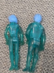 Fisher Price Adventure People X-Ray Man & Woman Lot of 2 Vintage Figures