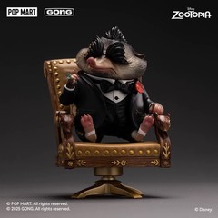 Popmart GONG Zootopia Kiss The Ring Mr.Big Action Figure Toy Gift New In Stock