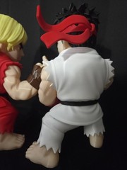 3D Printed Ken And Ryu. Two For One.Price Firm. Read Description.
