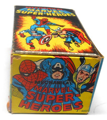 MARVEL 1968 MARX CAPTAIN AMERICA WIND UP FIGURE WITH BOX