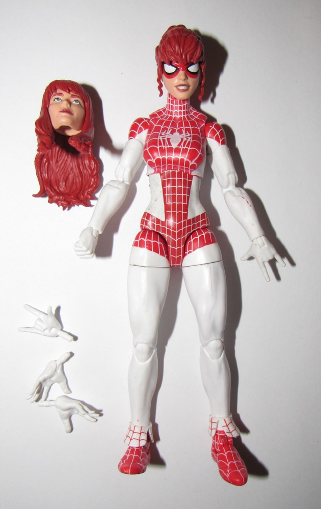 Marvel Legends figure Spinneret from Spider-Man 2 pack