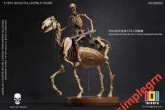 101TOYS ES031 1/12 Scale Pocket Monster Skeleton Skeleton Articulated Horse Set
