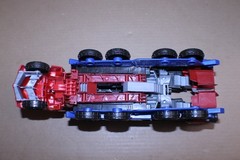 USED Transformers Robots in Disguise Mega Optimus Prime Large Action Figure 2015