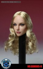 SUPER DUCK 1/6 SDH005B Beauty Girl Head Sculpt For 12″ Female PH TBL Figure New
