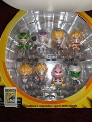 Dragon Ball Z SDCC 2017 UCC Exclusive Minis Zag Toys, 8 Figures Series 1 RARE!