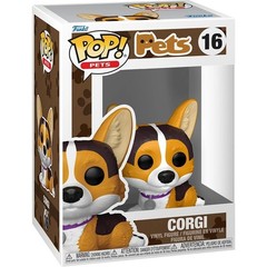 Funko Pets: Dogs – Corgi Vinyl Figure (Bundled with Compatible Box Protector …
