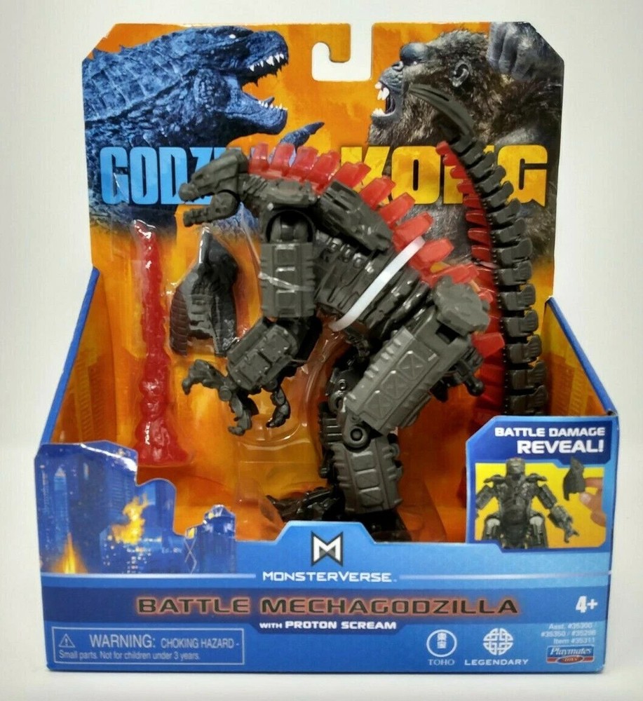 GODZILLA VS KONG MonsterVerse 6-Inch Battle Mechagodzilla (Playmates 2021) NEW