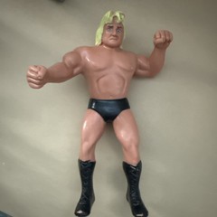 Lot 5 WWF WWE Vintage LJN Wrestling Figures – Hogan / JYD / Valentine / Ventura