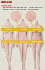 LDDOLL 29 Muscle 1/6 Female Seamless Silicone Body Finger Bone For 12″ Figure